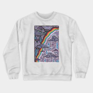 Over The Rainbow Crewneck Sweatshirt